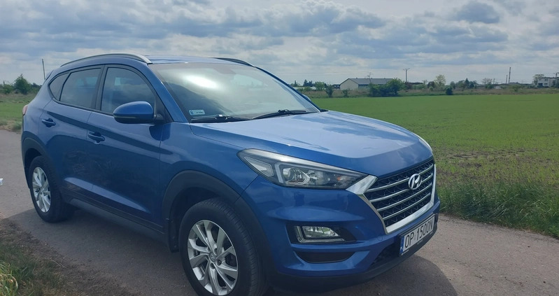 Hyundai Tucson cena 86500 przebieg: 71000, rok produkcji 2019 z Trzebnica małe 37